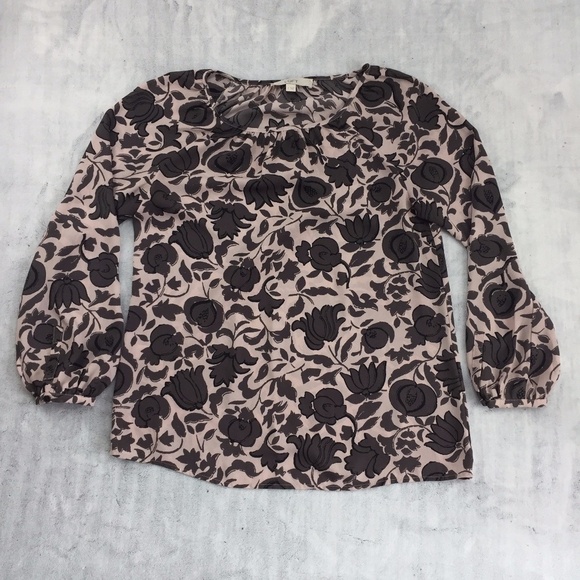 Loft Pop-over Top 3/4 Sleeve Loose Fit - Picture 1 of 6